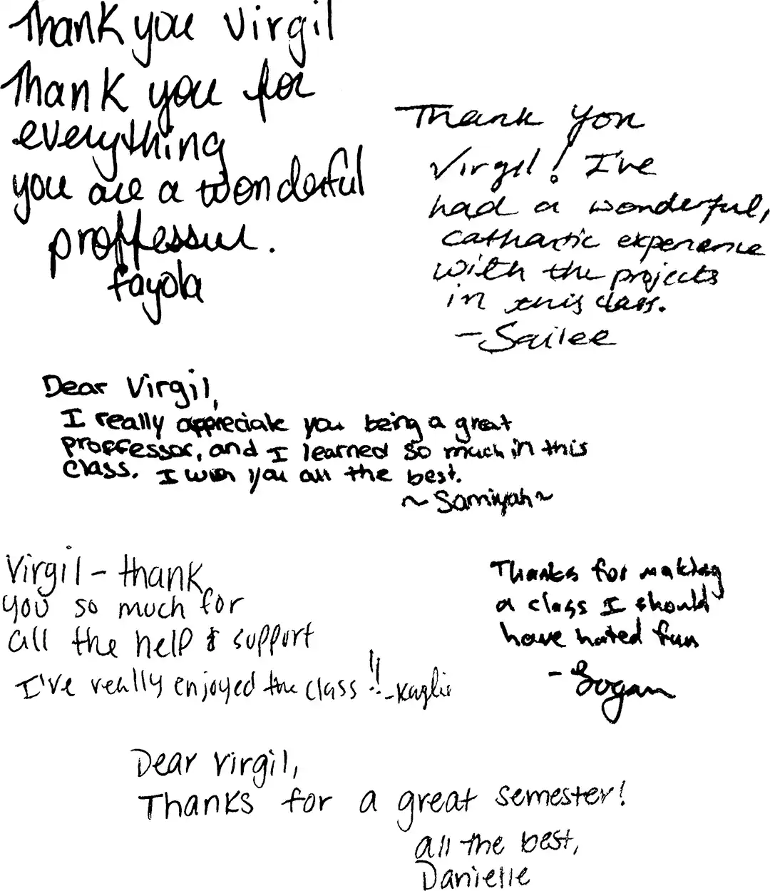 Thank-You-Card Thank you card
